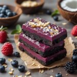 Acai Berry Coconut Protein Bars