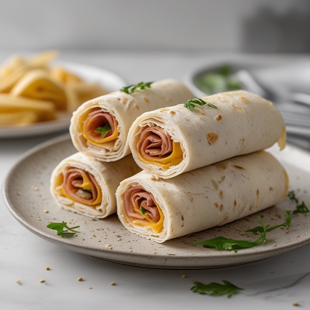 No-Fuss Turkey and Cheese Roll-Ups for Lunchboxes