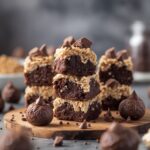 No-Bake Cottage Cheese Brownie Batter Protein Bites
