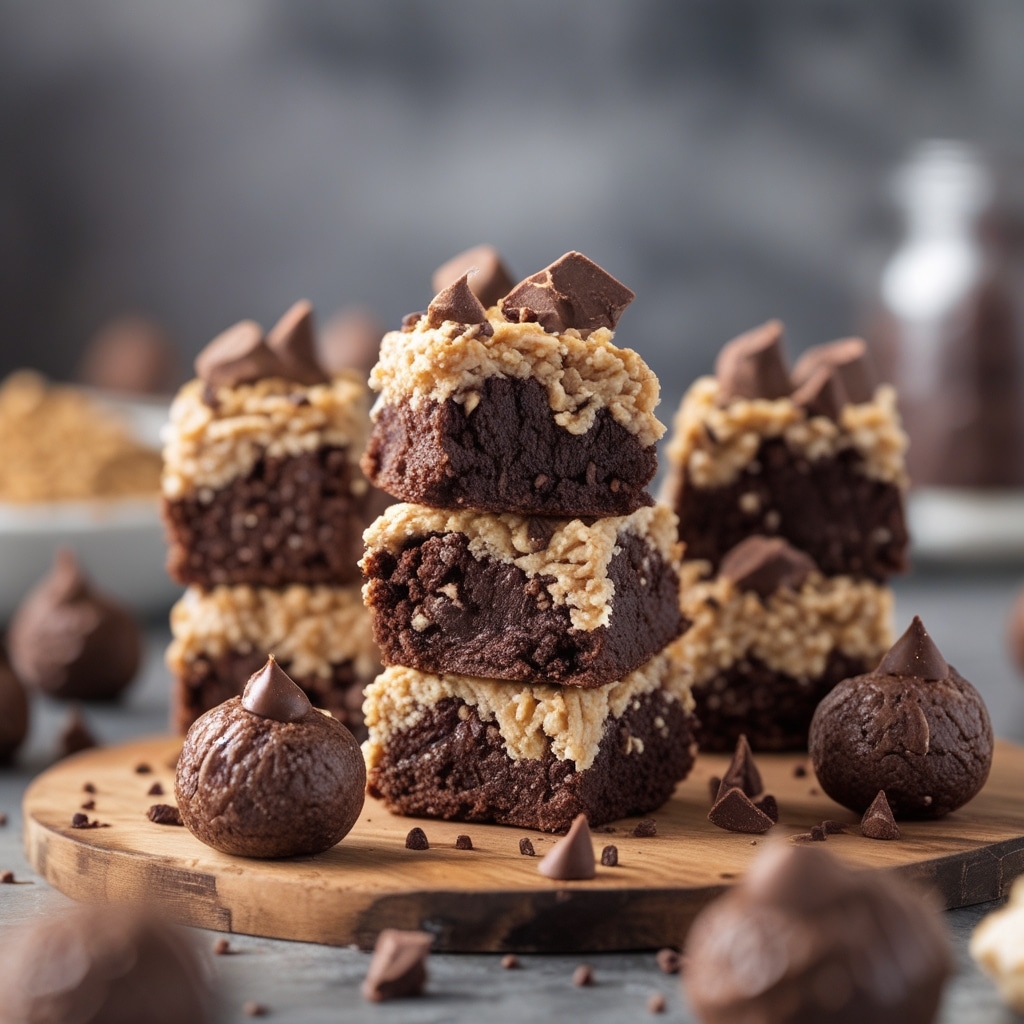 No-Bake Cottage Cheese Brownie Batter Protein Bites