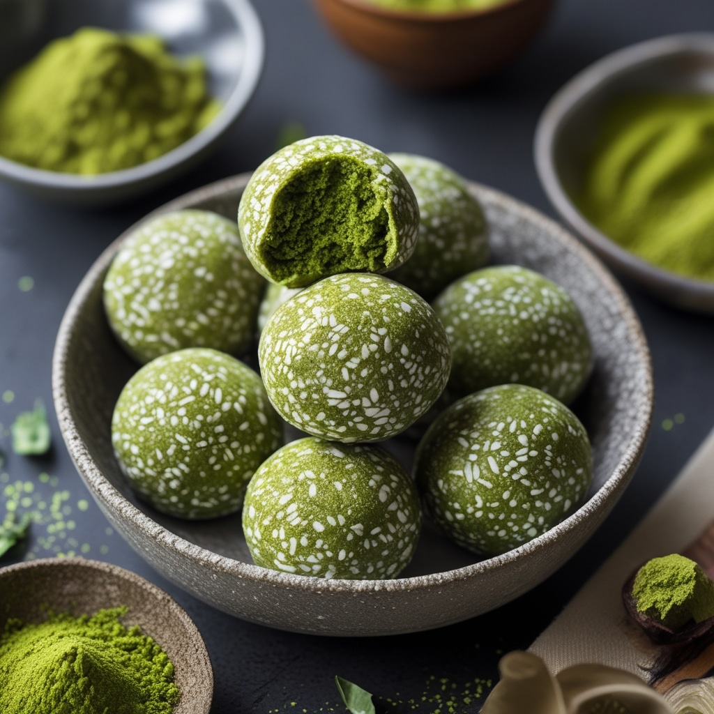 Matcha Green Tea Energy Balls