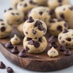 High Protein Chocolate Chip Cookie Dough Bites