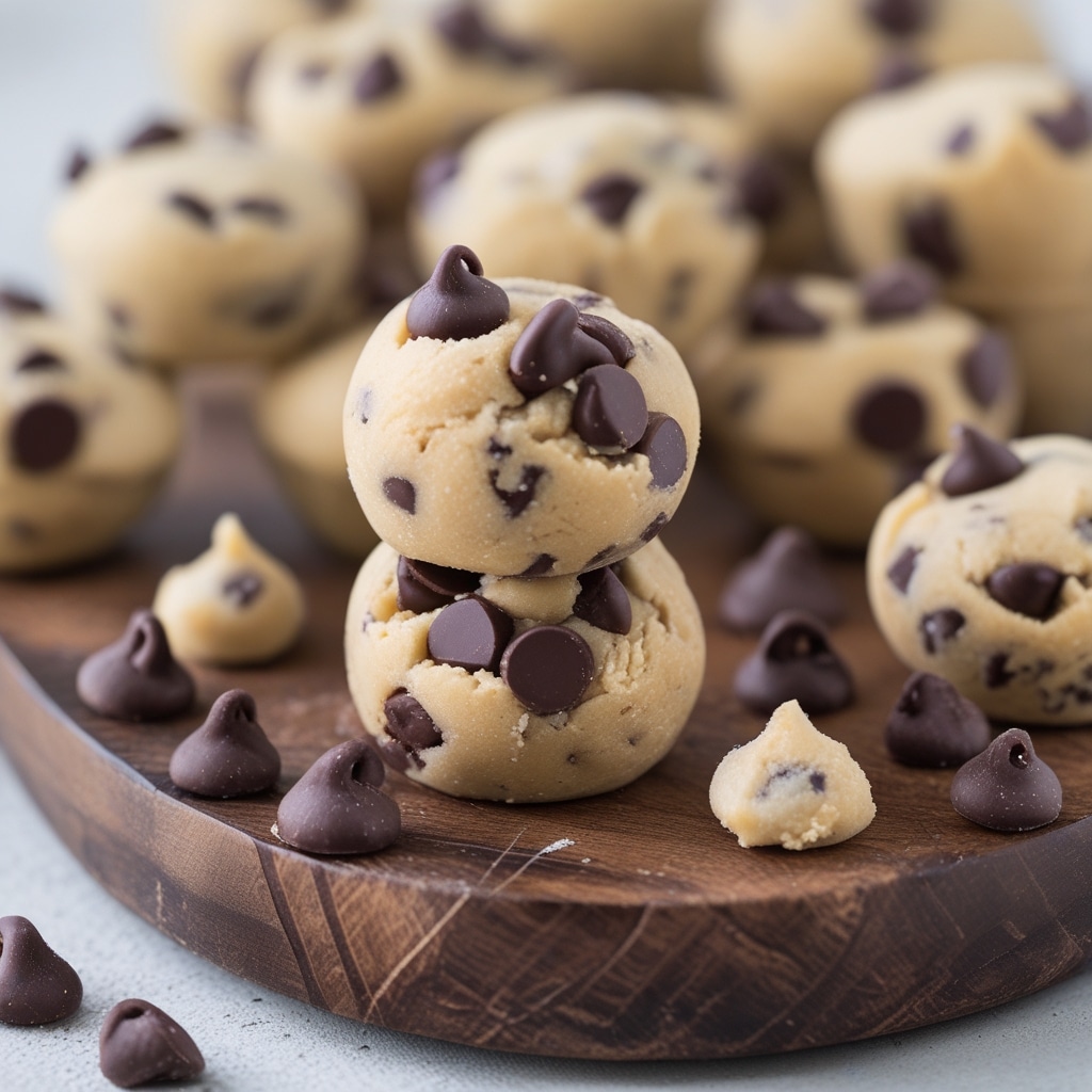 High Protein Chocolate Chip Cookie Dough Bites
