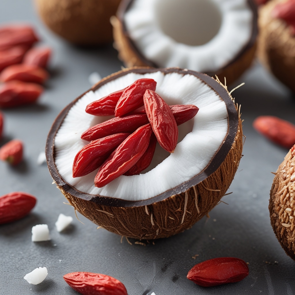 Goji Berry Coconut Power Bites