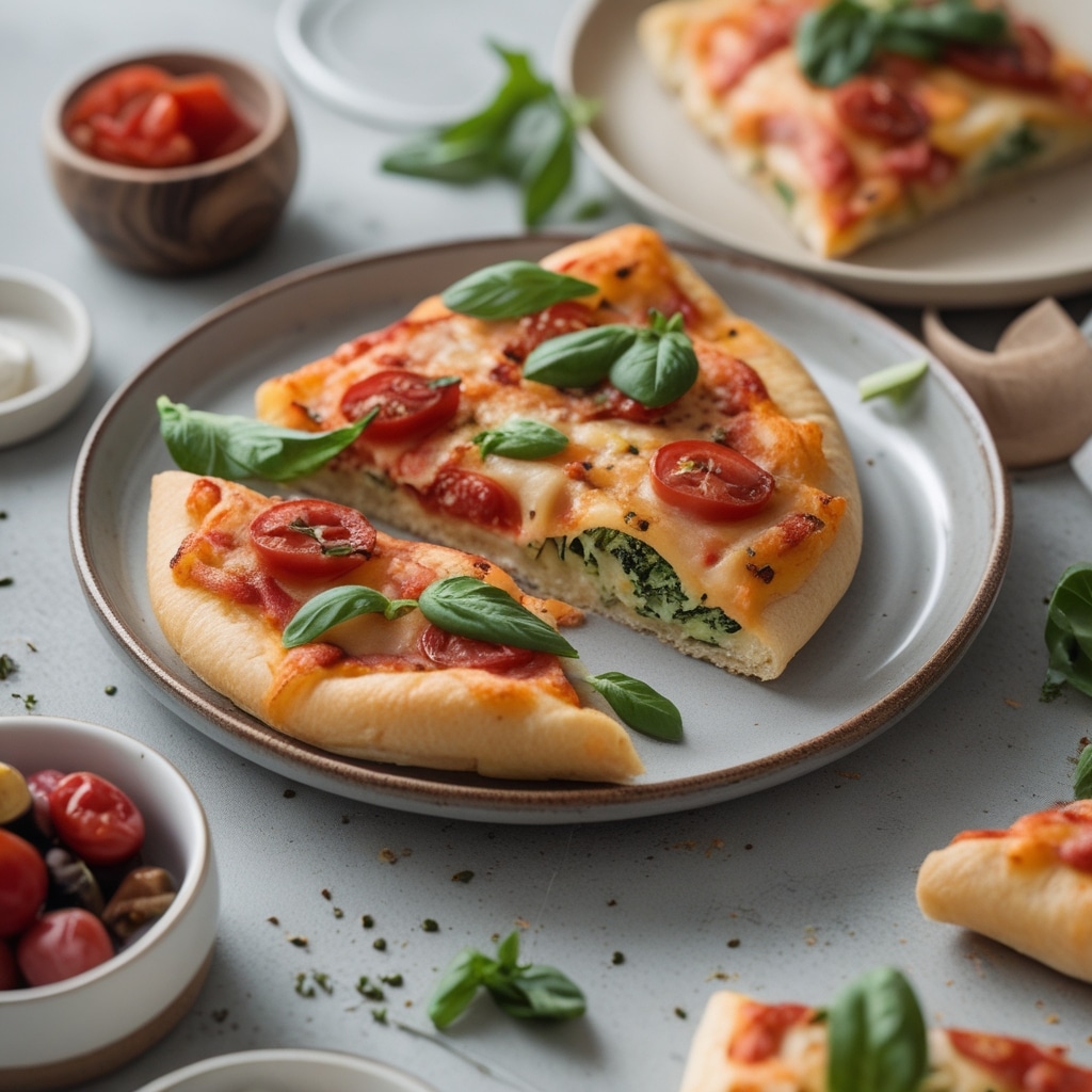 Easy DIY Vegetable Pizza Pockets for Lunchboxes