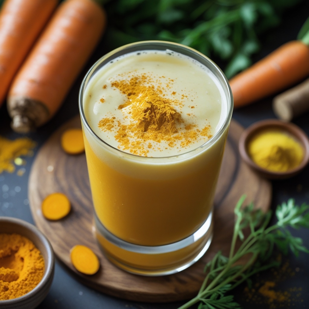 Carrot Turmeric Immunity Drink