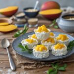 - High Protein Mango Greek Yogurt Cottage Cheese Bites