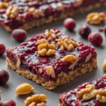 Cranberry Walnut Protein Energy Bars