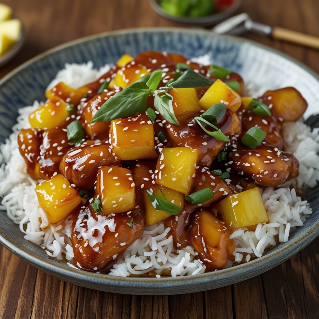 Teriyaki Pineapple Chicken Recipe