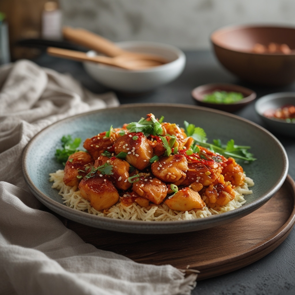 SPICY KOREAN CHICKEN