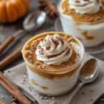 - Frozen Pumpkin Spice Greek Yogurt Cups