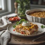 Chicken Burrito Casserole