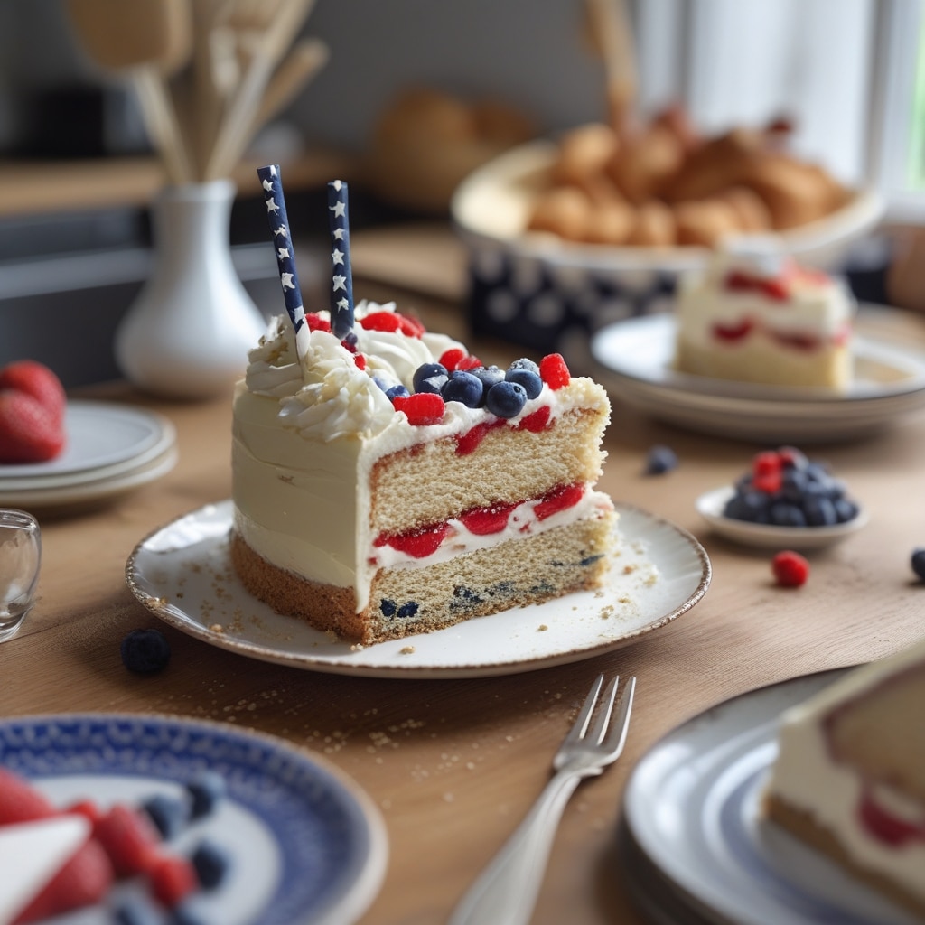 Flag of Freedom Cake