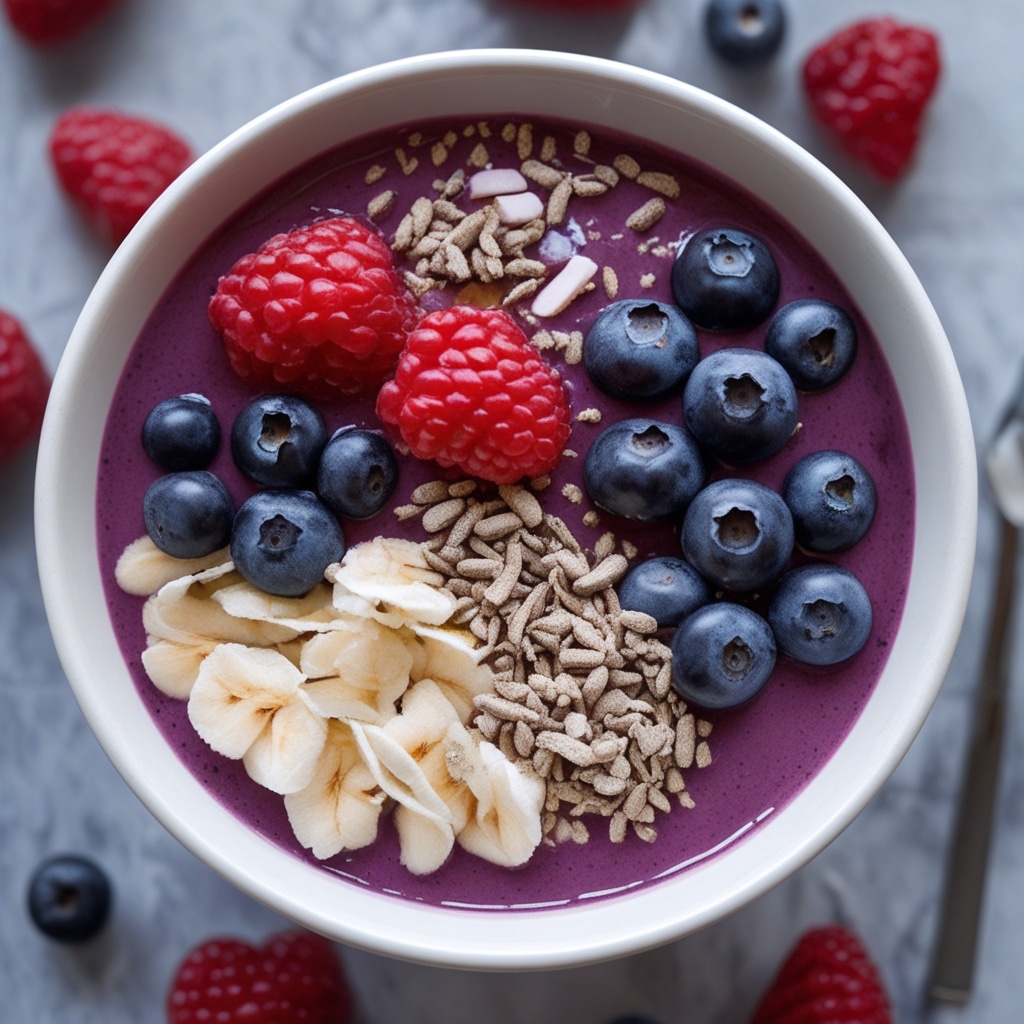 Berry Blast Protein Smoothie Bowl