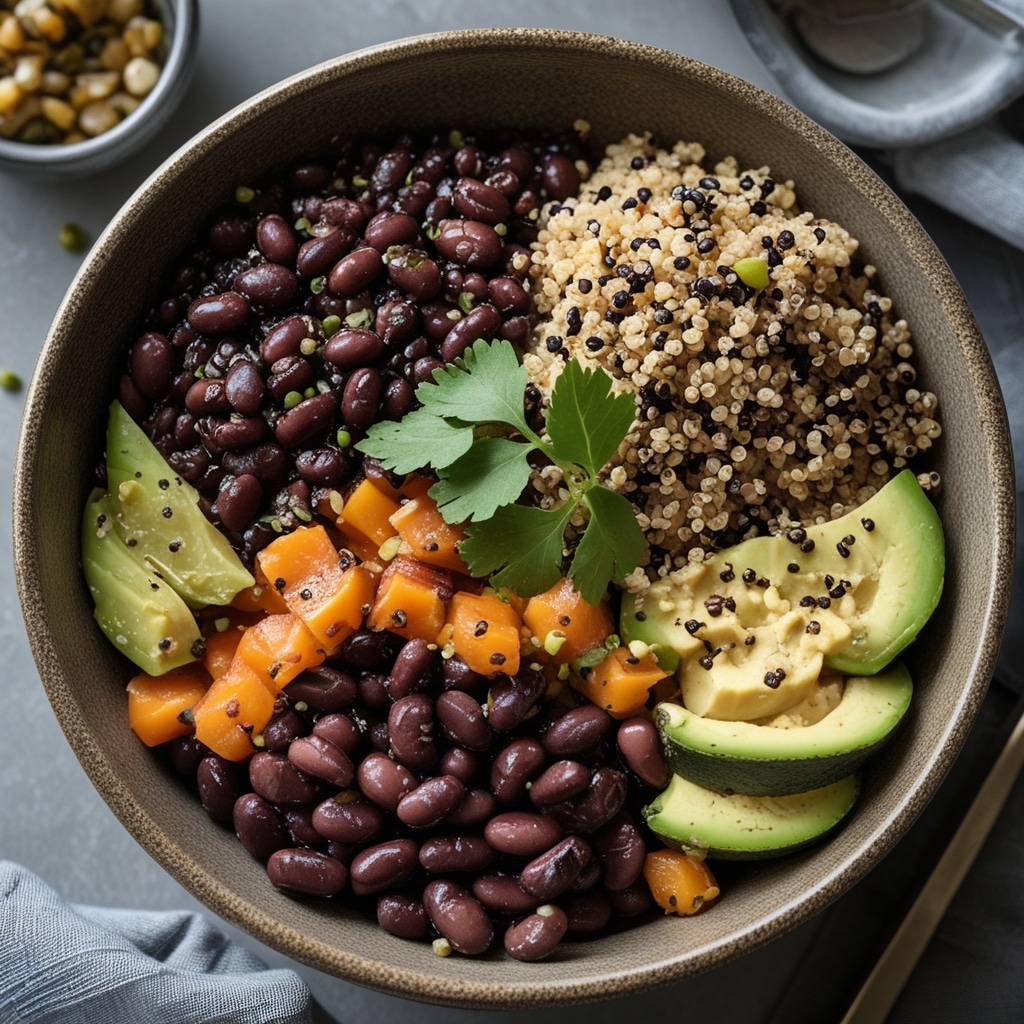 Black Bean & Quinoa Power Bowls