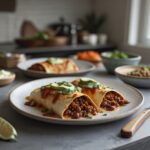 Ground Turkey Black Bean Enchiladas