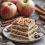 High Protein Apple Cinnamon Cottage Cheese Bars