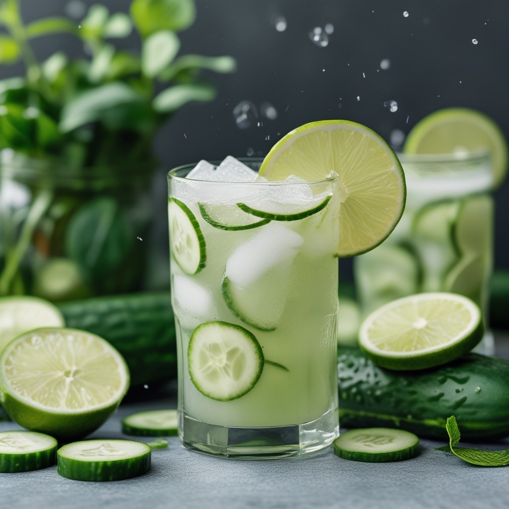 Cucumber Lime Cleanse Drink