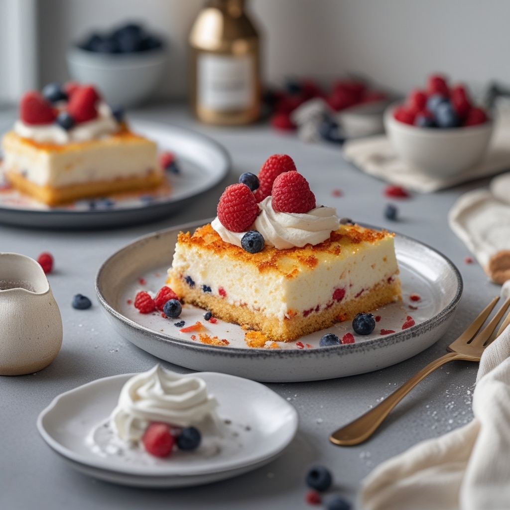 Patriotic Poke Cake