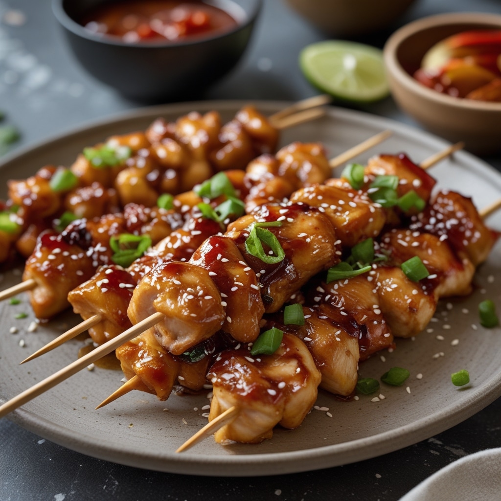 Epic Teriyaki Chicken Skewers
