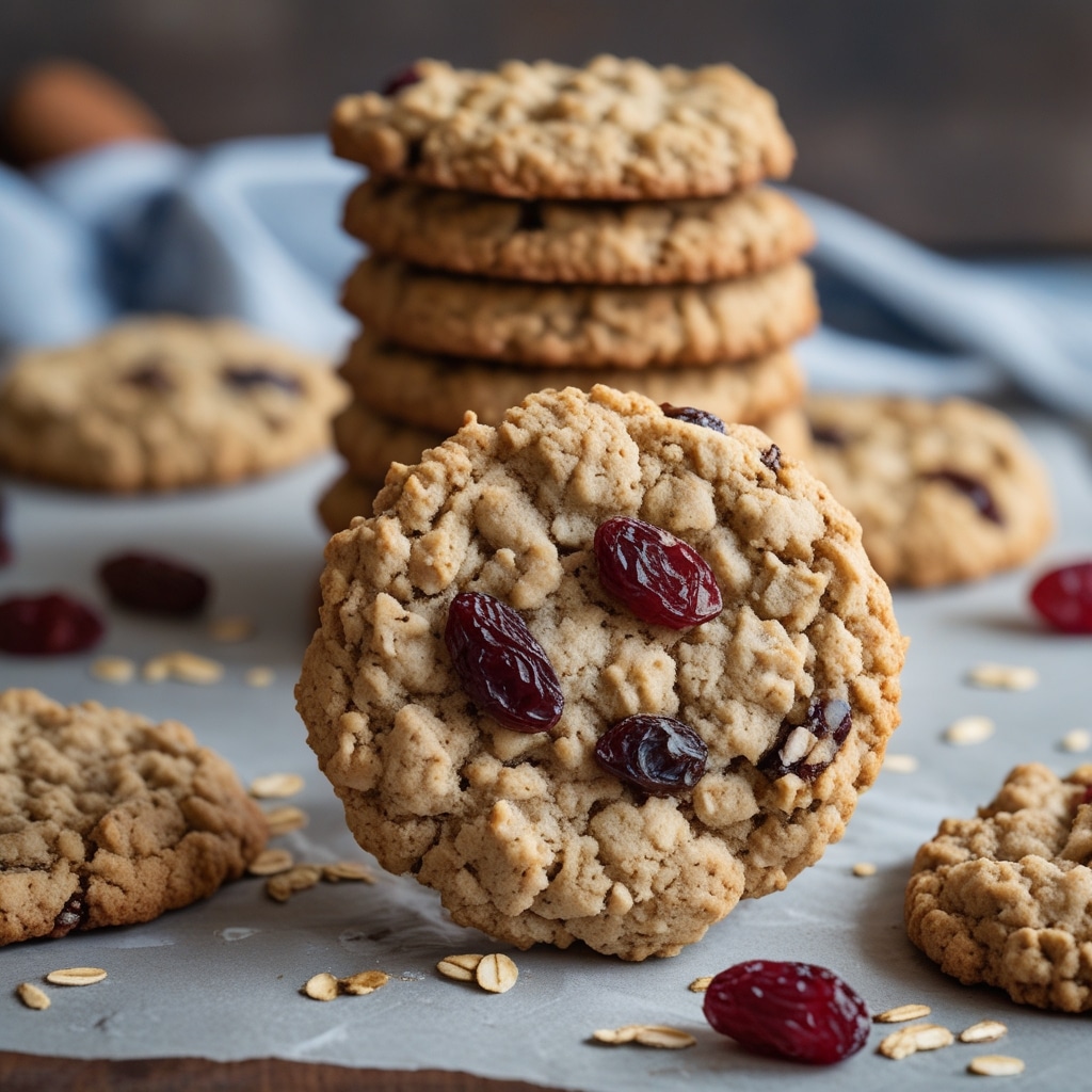 High Protein Oatmeal Raisin Cottage Cheese Cookies