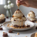 Peanut Butter Cup Ice Cream Sundae