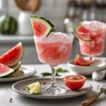 Frozen Watermelon Daiquiris