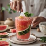 Watermelon Mojito Mocktail