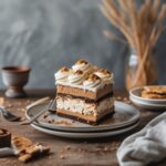 S'mores Flavored Ice Cream Cake