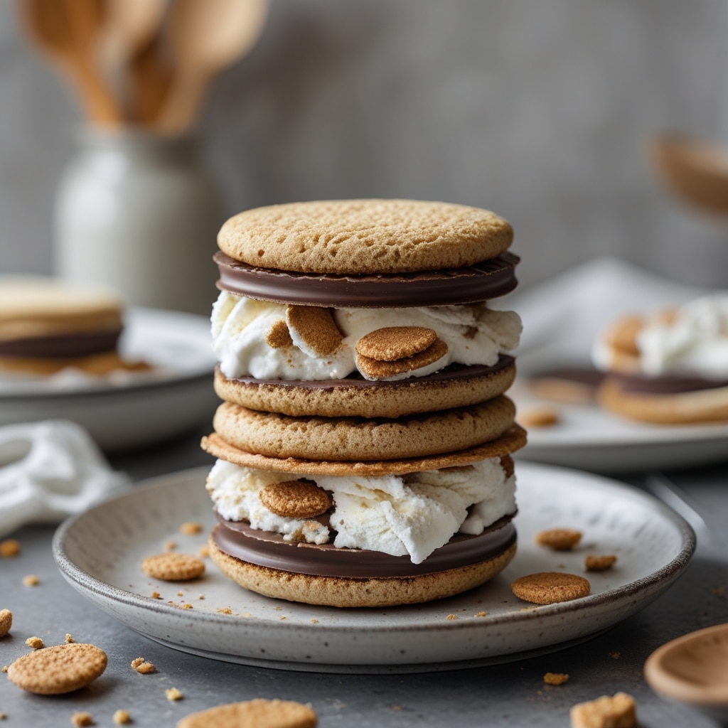 S'mores Ice Cream Sandwiches