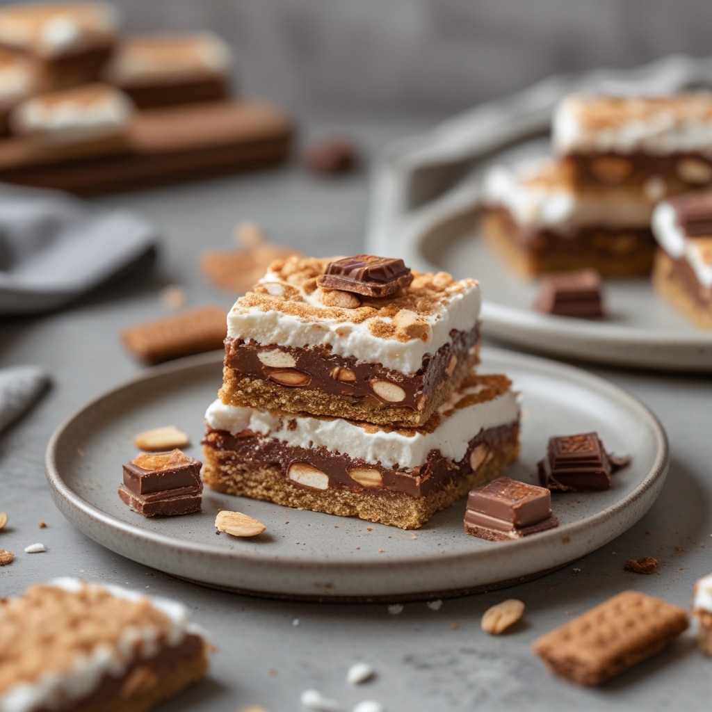 Almond Joy S'mores Bars