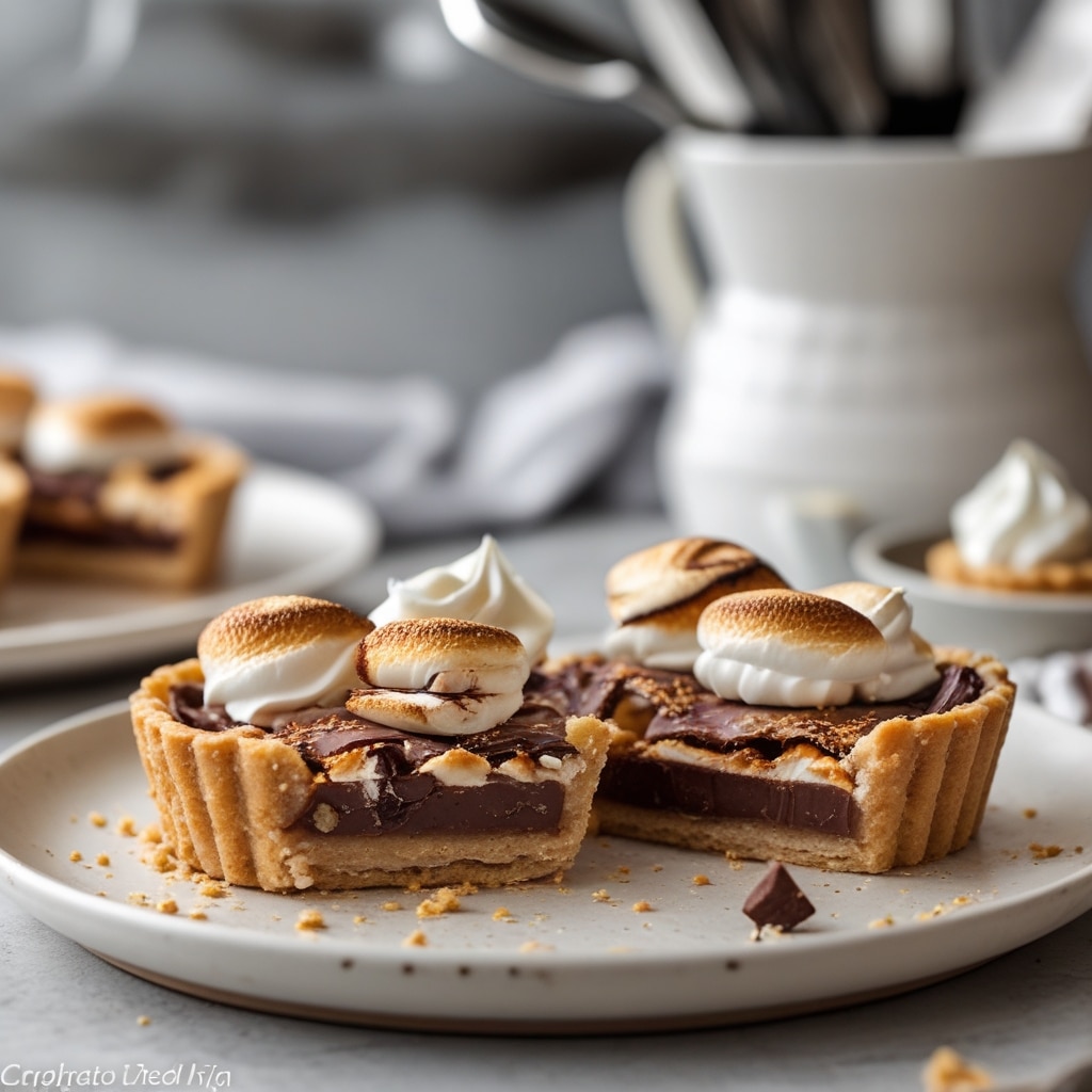 Mini S'mores Tarts for Summer