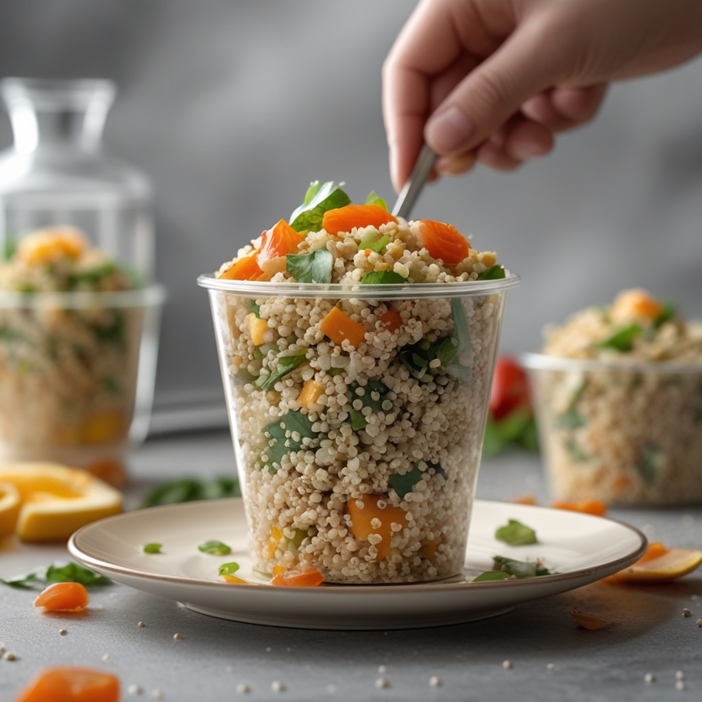Healthy Quinoa Salad Cups for Kids