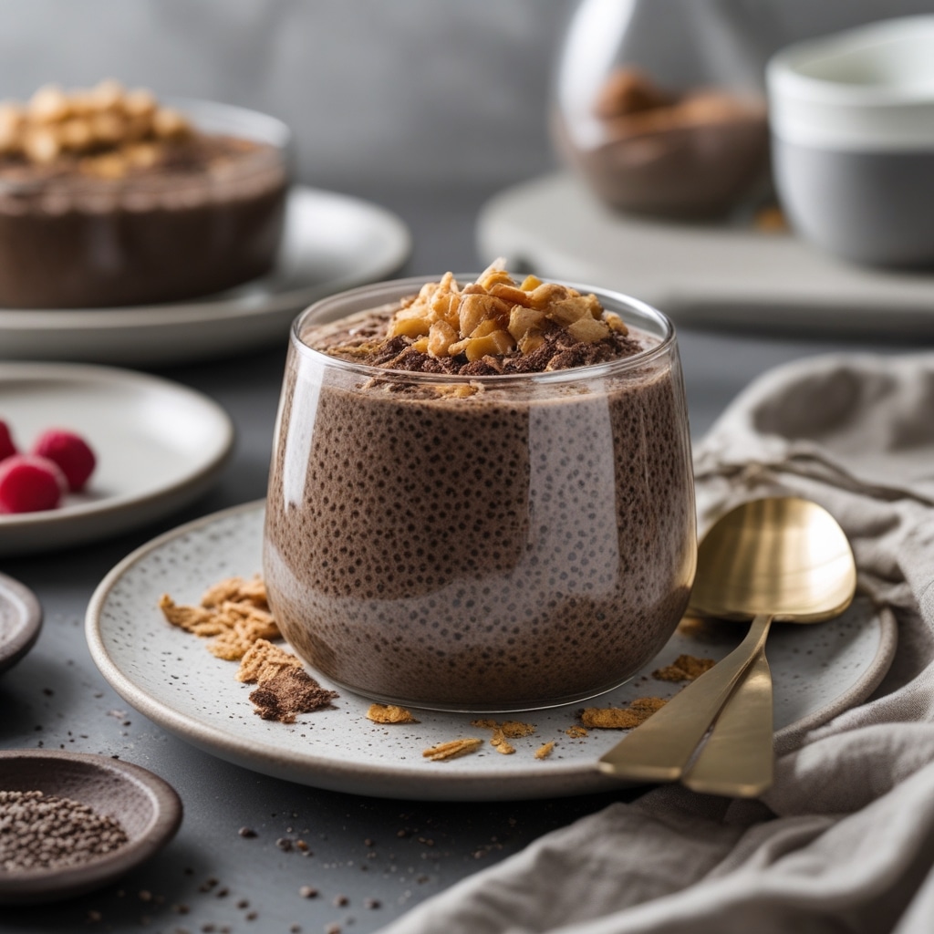 Chocolate Chia Seed Pudding for Desserts
