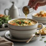 Vegetable Soup in a Thermos