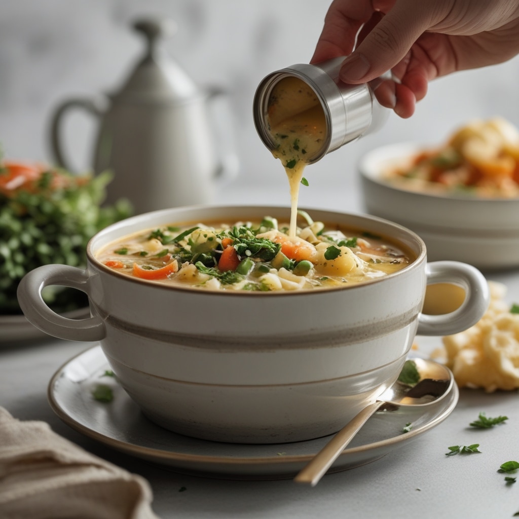 Vegetable Soup in a Thermos