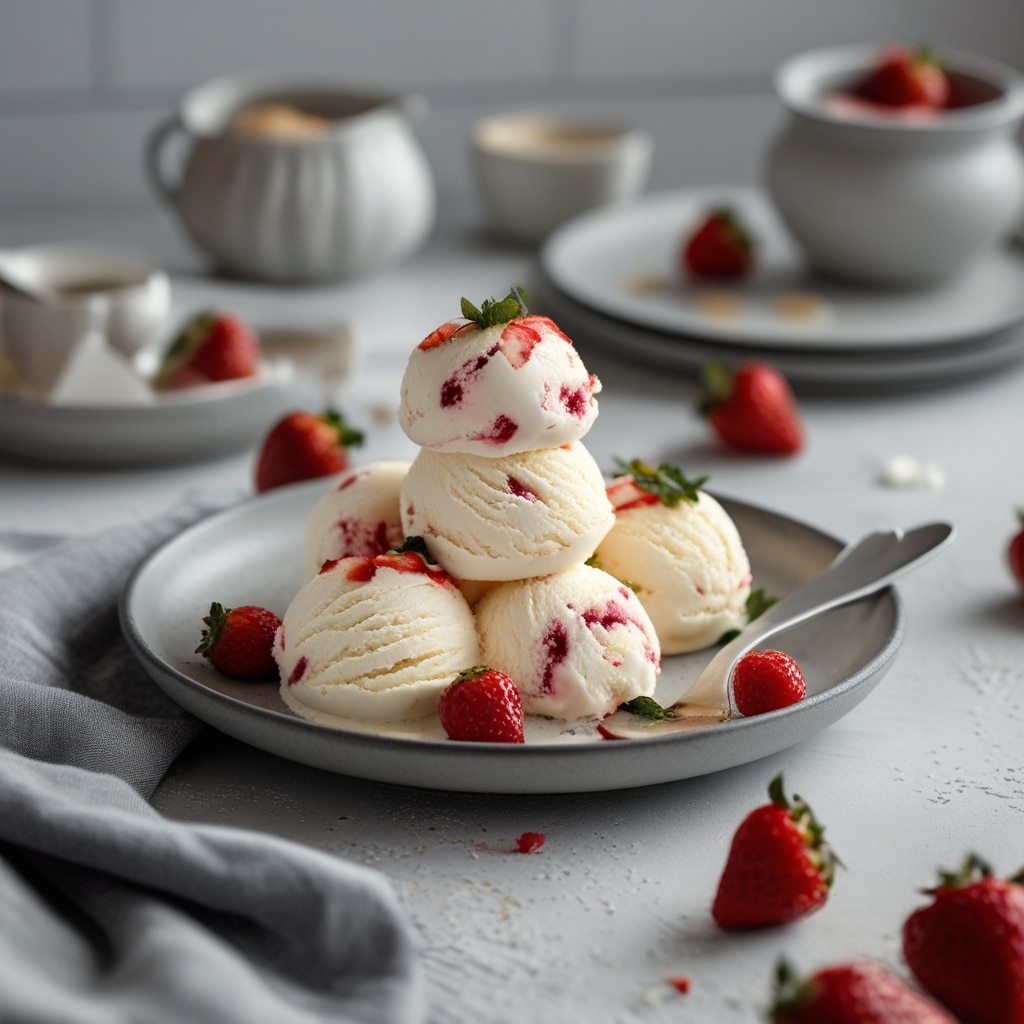 Strawberry Cheesecake Ice Cream