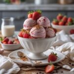 Chocolate Strawberry Swirl Ice Cream