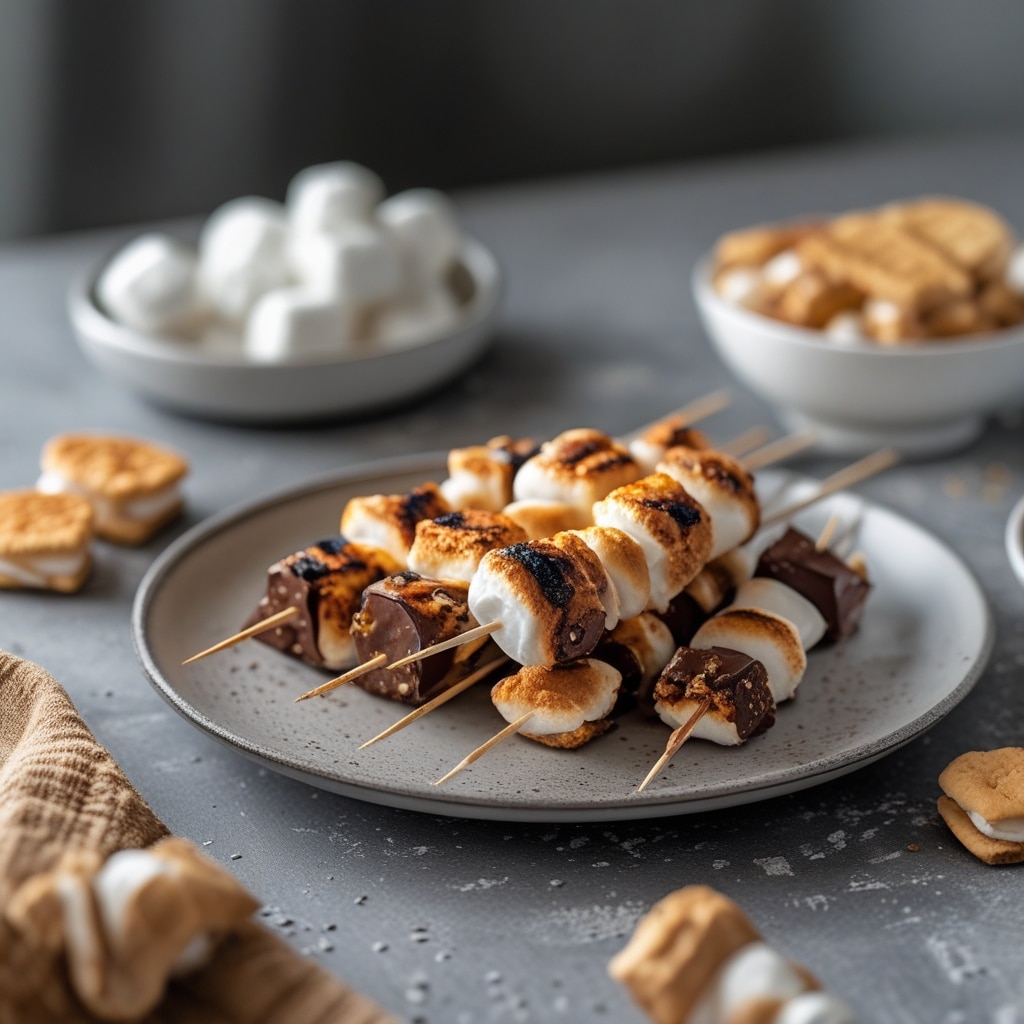 S'mores Skewers: Grilled Goodness on a Stick