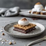 Gourmet S'mores with Dark Chocolate and Sea Salt