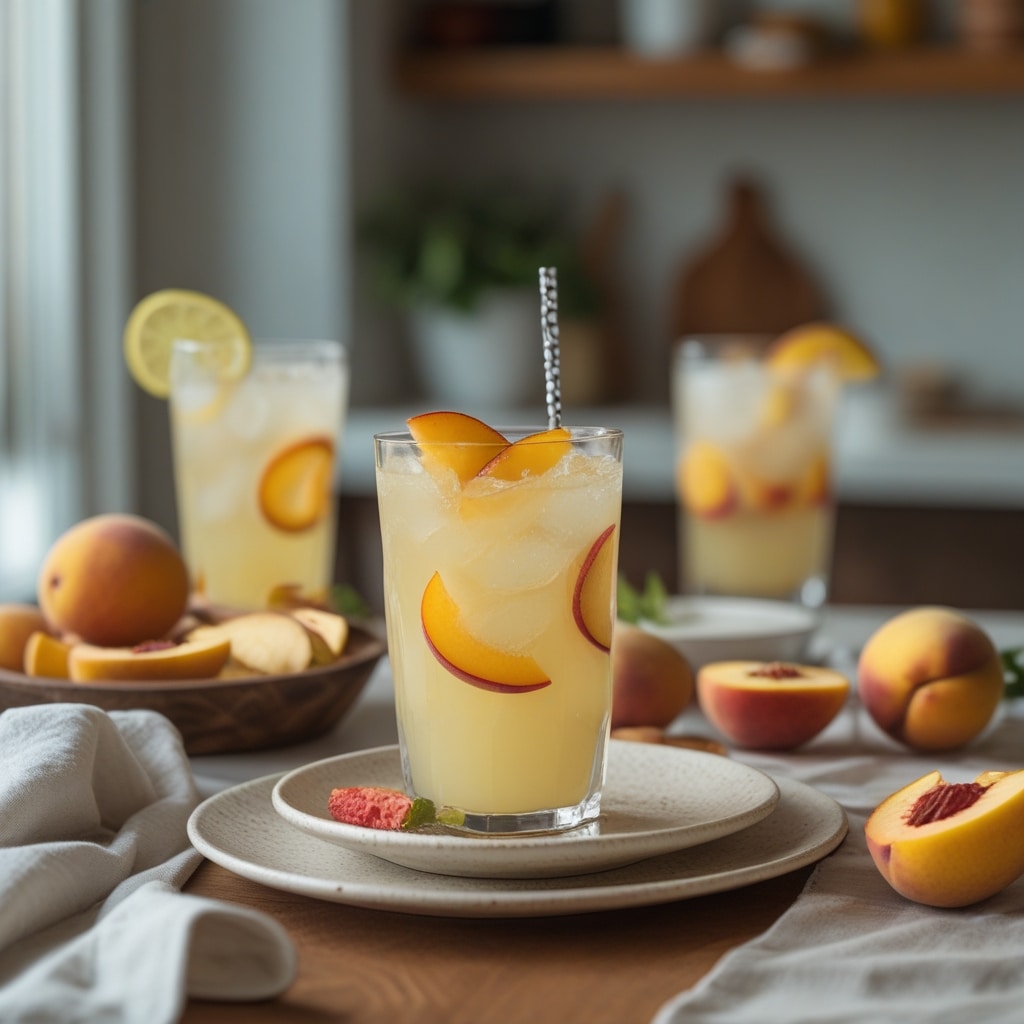 Peach Lemonade: Summer's Best Blend