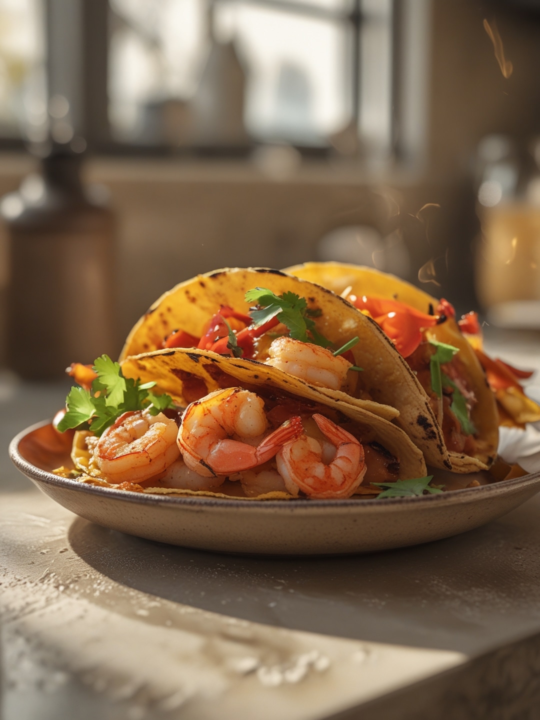 Sweet and Spicy Grilled Shrimp Tacos