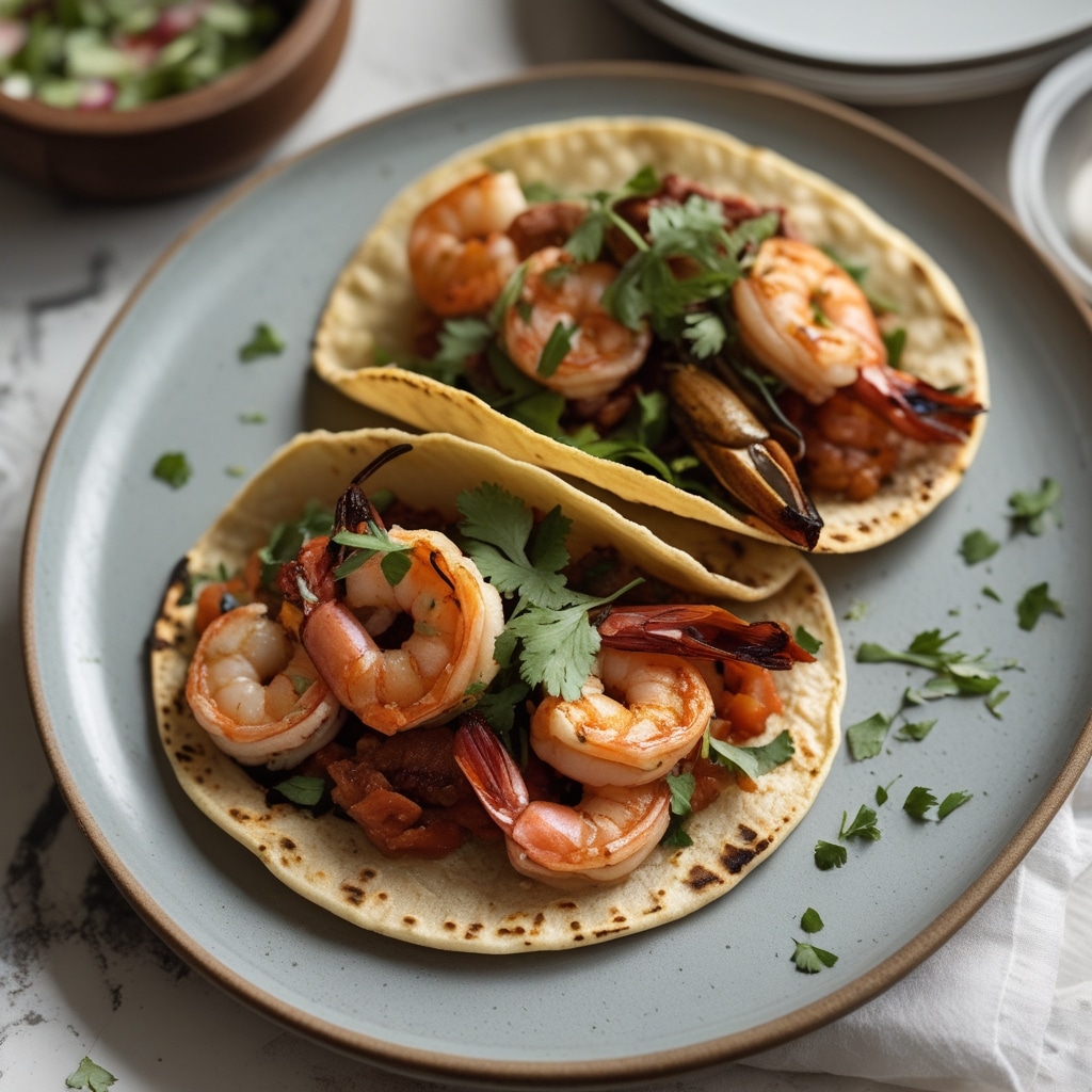 Sweet and Spicy Grilled Shrimp Tacos
