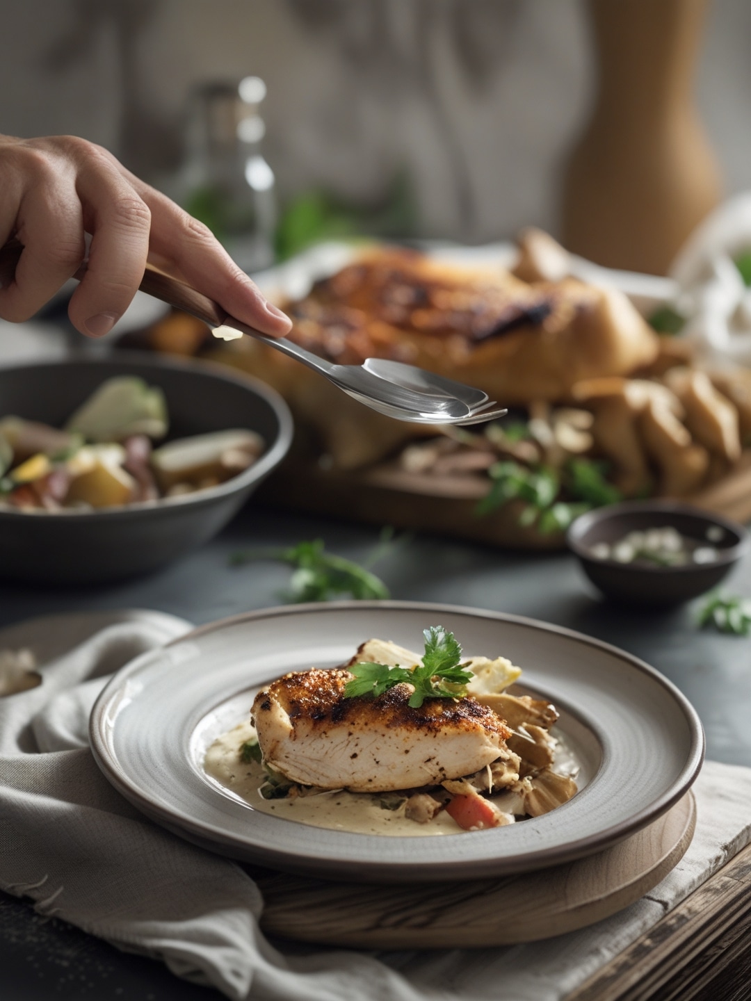 Alabama White Sauce Grilled Chicken