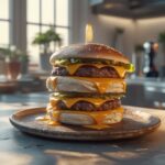 Classic American Cheeseburgers with Special Sauce