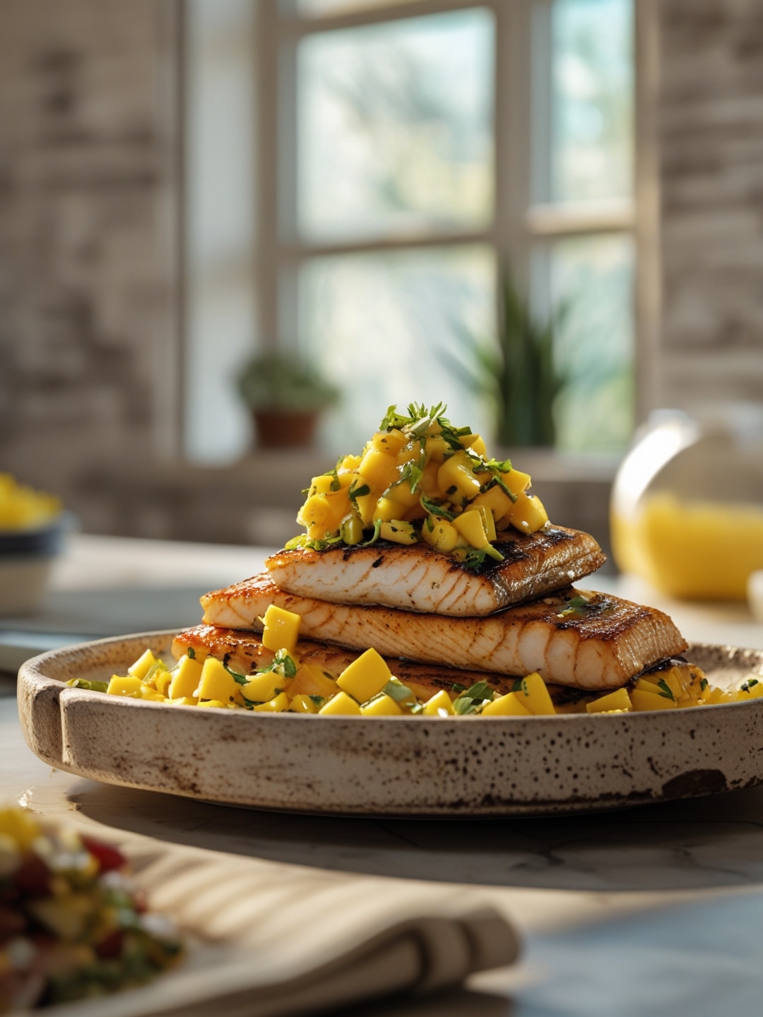 Mango Salsa for Grilled Fish