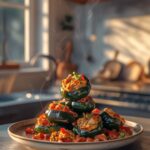 Savory Stuffed Bell Peppers on the Grill
