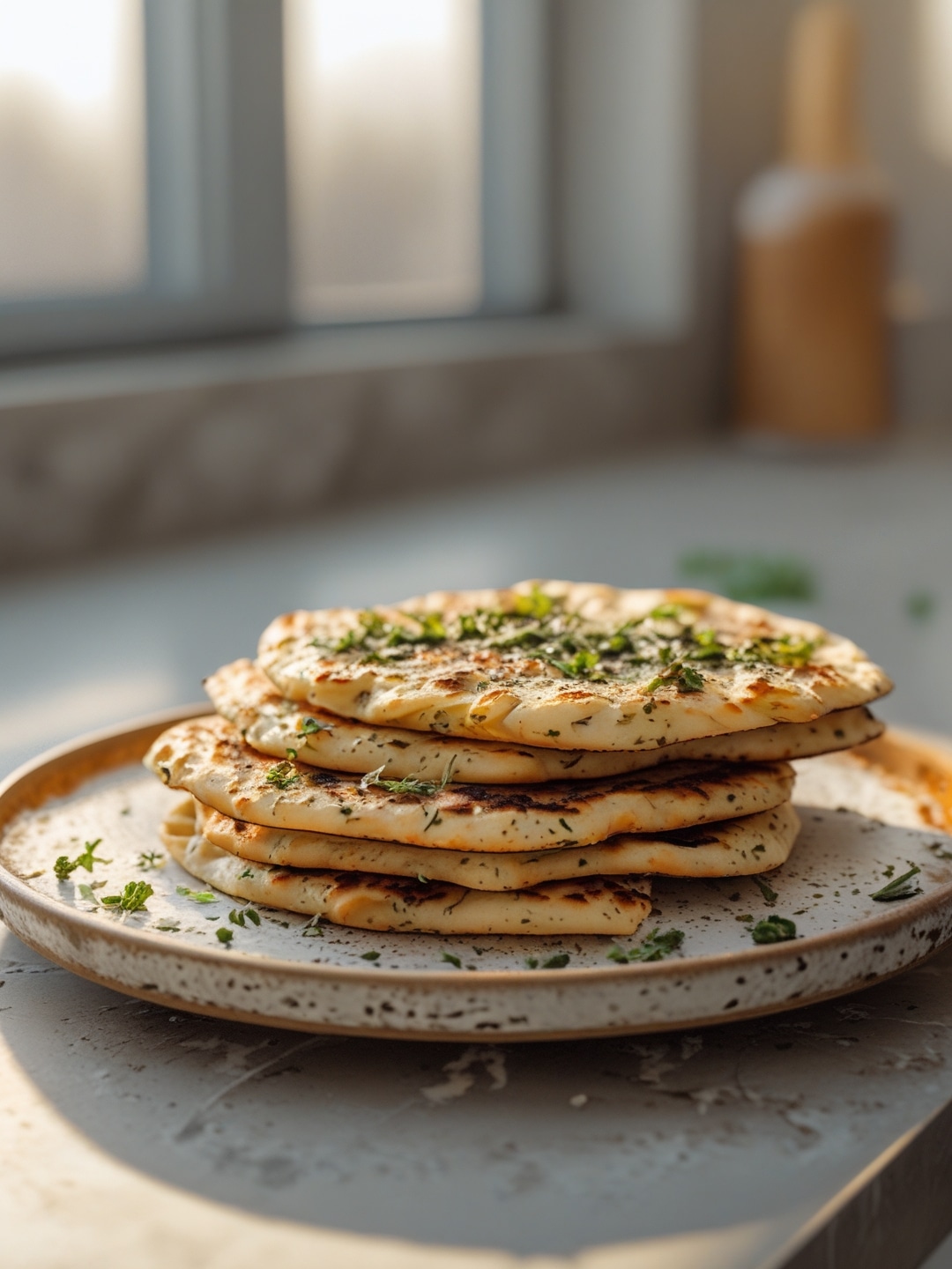 Herbed Flatbreads on the Grill