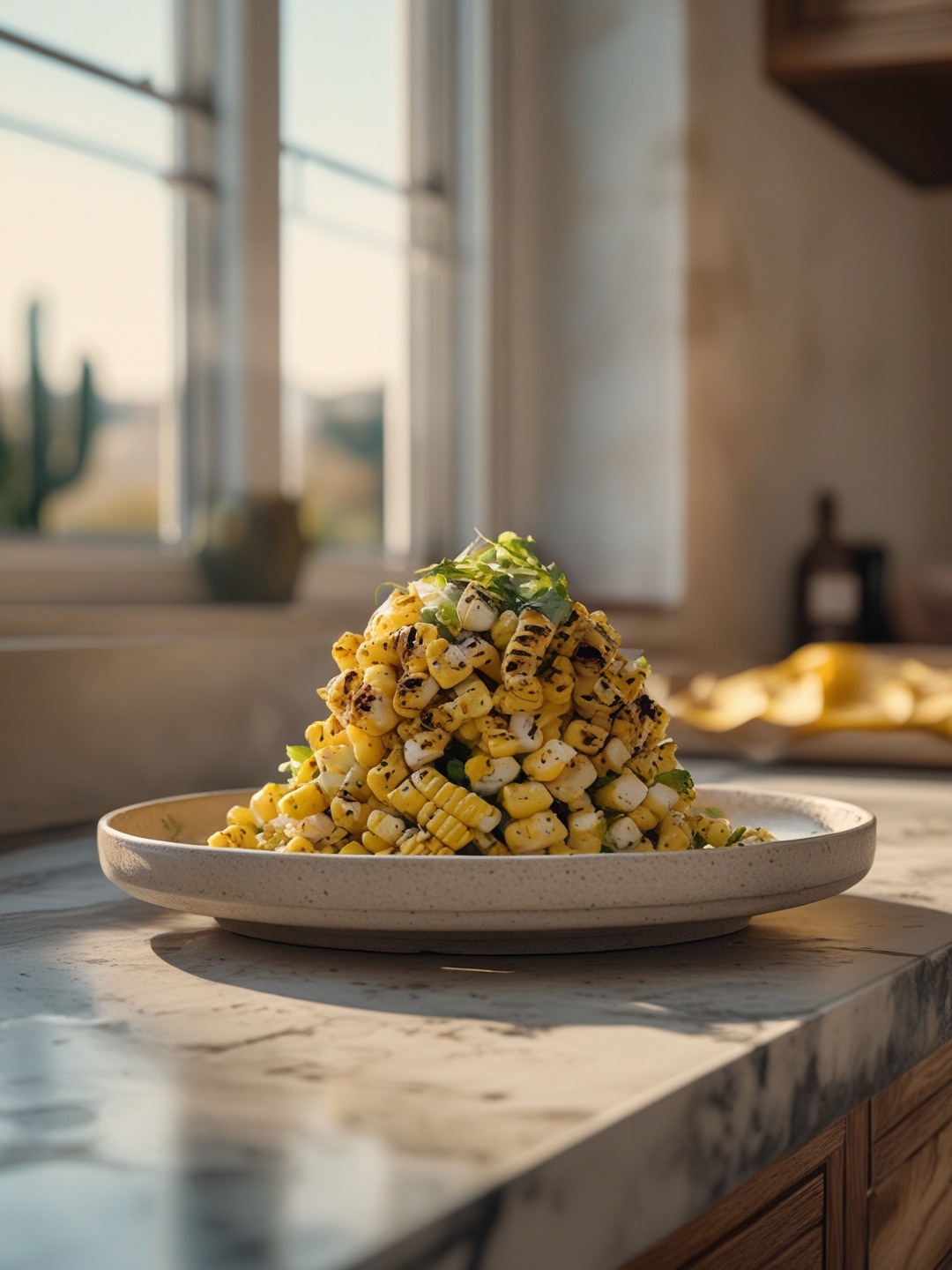 Mexican Street Corn Salad with Grilled Corn