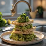 Vegan Guacamole with Lime and Cilantro